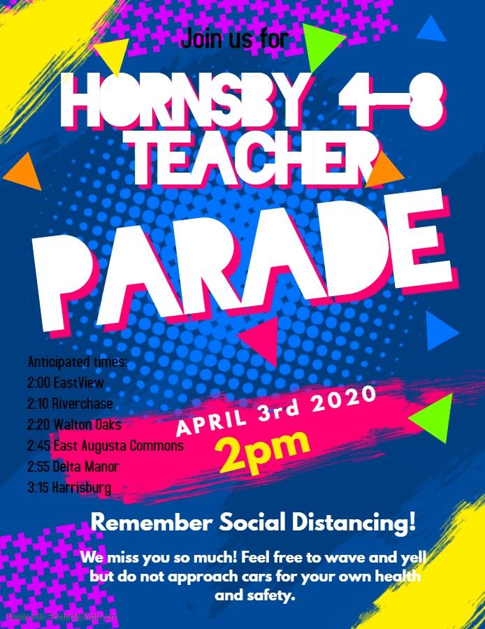TEACHER PARADE!! TEACHER PARADE!!